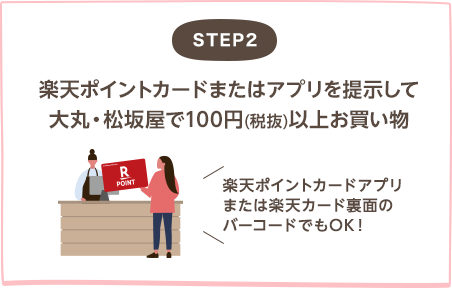 楽天ポイントカード 大丸 松坂屋 春の得々キャンペーン キャンペーン一覧